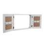 Armario de llaves Versa Wte 8 x 33 x 46 cm Blanco