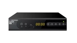Esperanza EV106R Sintonizador Descodificador DVB-T2/Cable con PVR, HEVC/H.265, HDMI/USB, Dolby Digital, 1080p, Color Negro