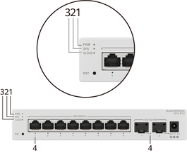 Huawei S210-24T2J Switch Gestionable 24 Puertos Gigabit Ethernet 2 Puertos 2.5G SFP Fanless
