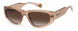Polaroid PLD-6169-S-10A Gafas de sol beige con cristal marrón