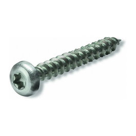 Cimco. Werkzeuge 191217 Tornillo de Acero Galvanizado para Paneles de Fibra, Rosca Completa, Cabeza Cilíndrica