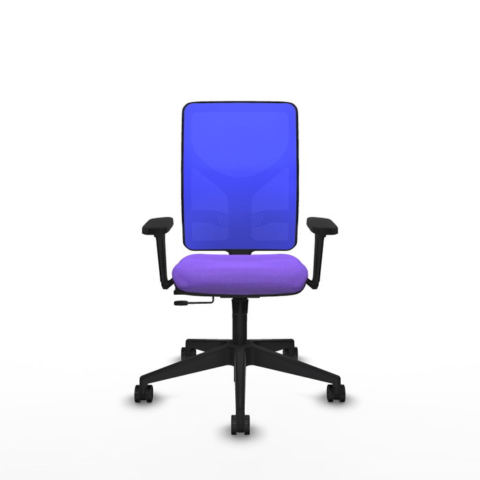 PIQUERAS Y CRESPO Silla de oficina Motilla con mecanismo Sincro/Traslack, Lila y Azul PIQUERAS Y CRESPO Silla de oficina Motilla con mecanismo Sincro/Traslack, Lila y Azul