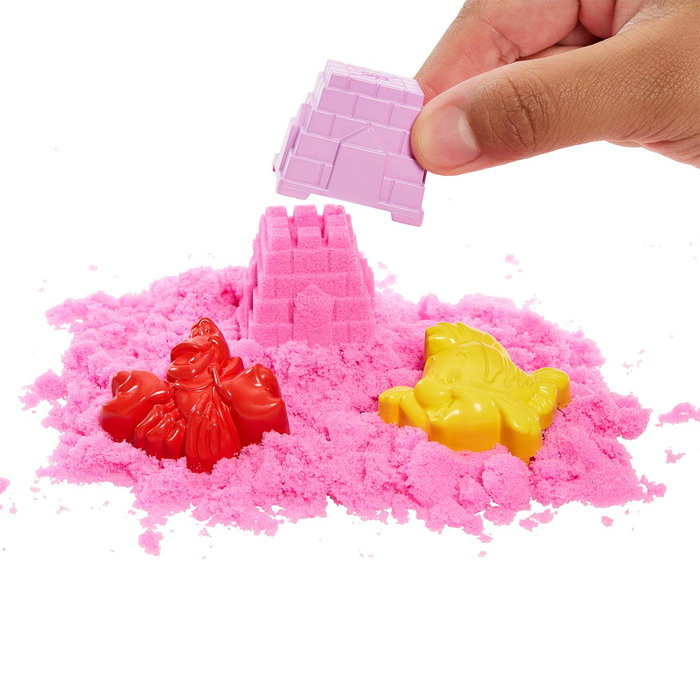 Mattel Muñeca Disney Princess Ariel Agua y Arena Hwb39 con Piscina, Arena Moldeable y Accesorios para Juego de Playa para Niños +3 años