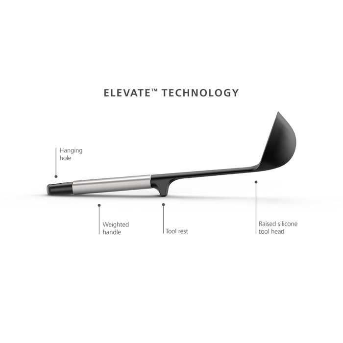 Joseph Joseph Elevate Cucharón de Silicona y Acero Inoxidable
