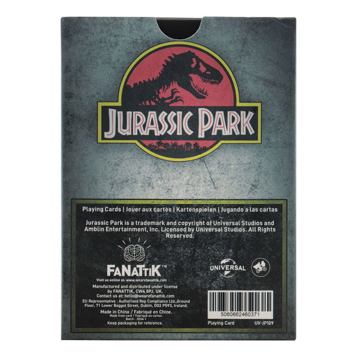 Jurassic Park Expositor de barajas Gift Shop (12)