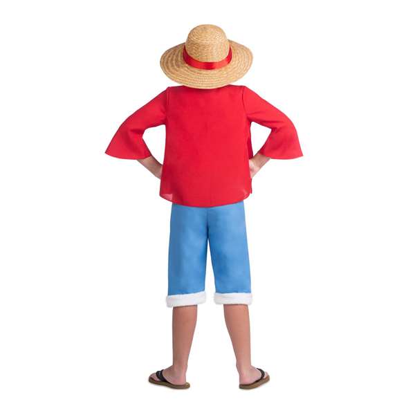 My Other Me Disfraz Luffy Sombrero, Chaqueta, Camiseta, Fajín y Pantalón Talla 10-12 Años My Other Me Disfraz Luffy Sombrero, Chaqueta, Camiseta, Fajín y Pantalón Talla 10-12 Años