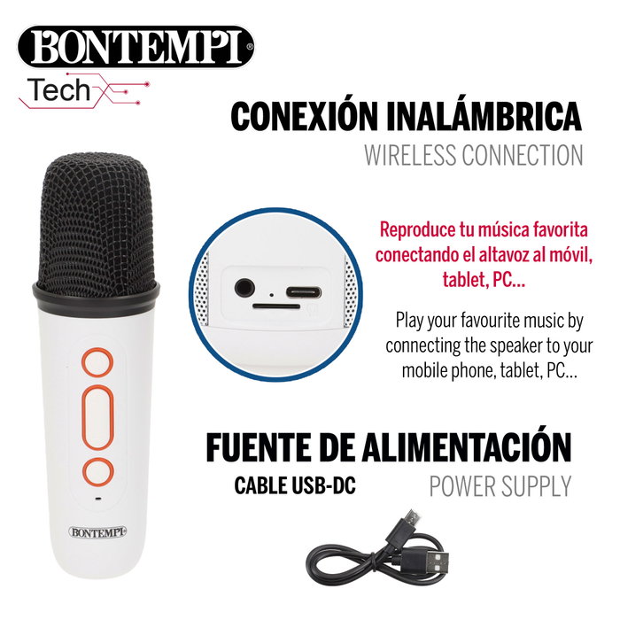 BONTEMPI MINI ALTAVOZ WIRELES