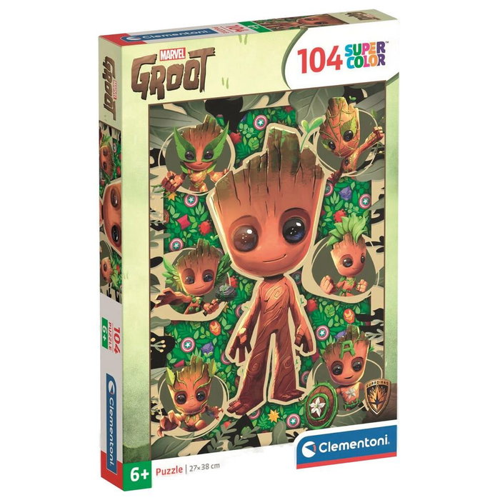 Clementoni Puzzle I Am Groot Marvel 104 Piezas 37,9x26,9cm Clementoni Puzzle I Am Groot Marvel 104 Piezas 37,9x26,9cm