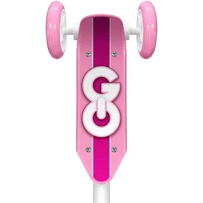 Stamp Patinete 3 Ruedas SKIDS CONTROL Rosa Control de Derrapes Niños 3+ Años Altura Ajustable