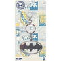 SD Toys DC Comics - Llavero mosquetón metálico con logo de Batman