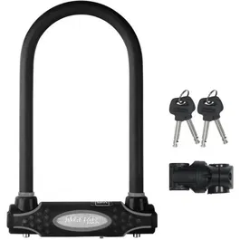 Master Lock Candado U para Bicicleta - Llave, Bicicletas, Bicicletas Eléctricas, MTB - Secure Gold, Aprobado Policía, VDS Clase A+