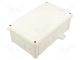 SIMET Caja de conexiones blanca con diafragmas de membranas