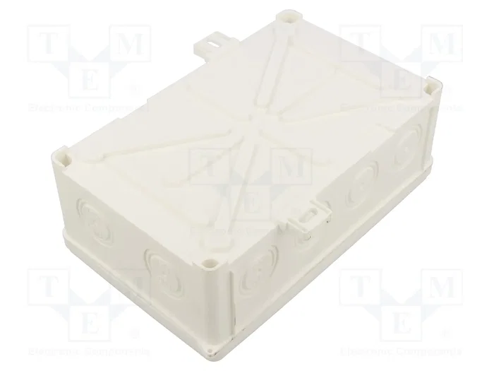 SIMET Caja de conexiones blanca con diafragmas de membranas
