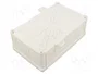 SIMET Caja de conexiones blanca con diafragmas de membranas