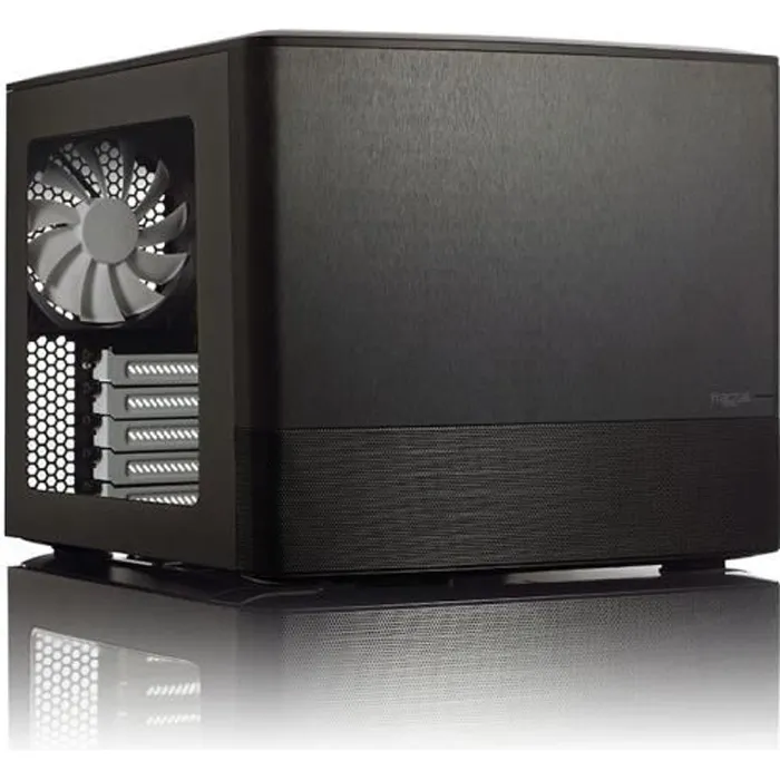 Fractal Design Node 804 Caja Negra Mini-Tower para Placas Micro ATX y Mini-ITX Fractal Design Node 804 Caja Negra Mini-Tower para Placas Micro ATX y Mini-ITX
