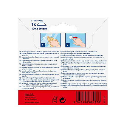 Tesa Protect® Filzgleiter Blanco Rectangular 100 mm x 80 mm Tesa Protect® Filzgleiter Blanco Rectangular 100 mm x 80 mm