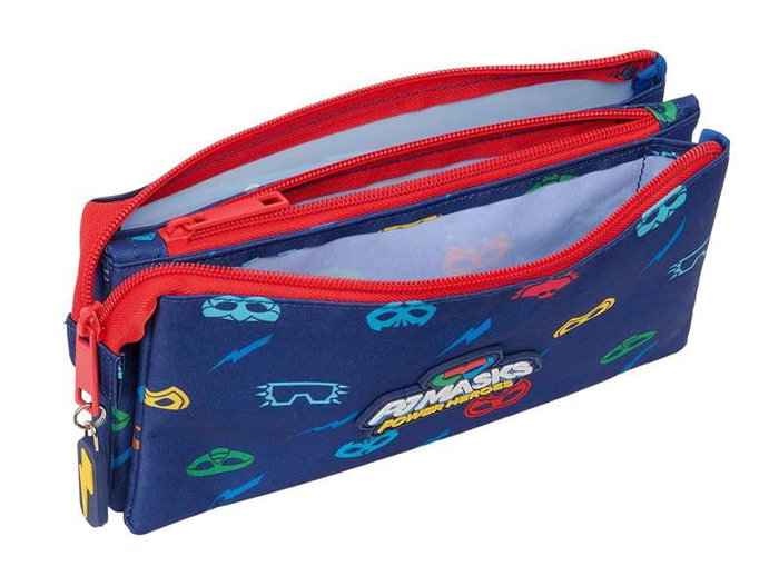 Portatodo Triple PJ Masks Ready Azul marino 22 x 12 x 3 cm
