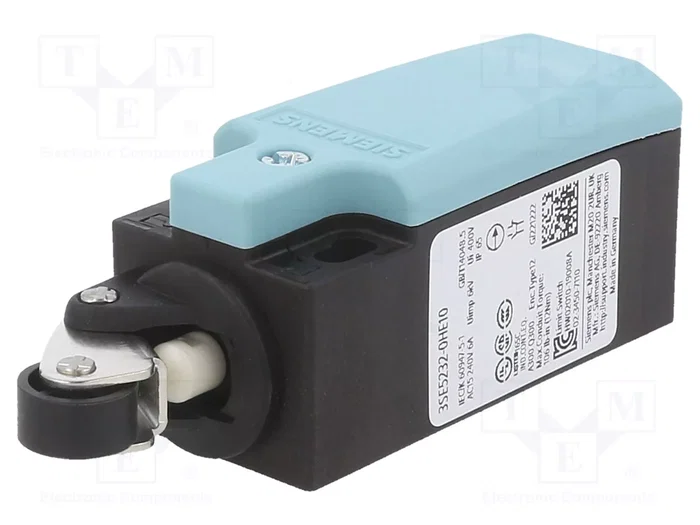 SIEMENS 3SE5232-0HE10 Interruptor de fin de carrera NO + NC 10A IP65 SIEMENS 3SE5232-0HE10 Interruptor de fin de carrera NO + NC 10A IP65