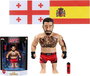 Bizak UFC Leyendas Maxi Figura Articulada de Ilia Topuria 11,5 cm 5 Puntos de Movimiento Licencia Oficial