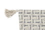 DKD Home Decor Funda Cojin Moderno Beige 60 x 60 x 3 cm Algodon Polyester Flecos (4 Unidades)