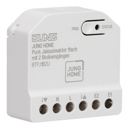 Jung BT P J1 B2 U JUNG HOME Puck Jalousieaktor 1fach con 2 entradas binarias