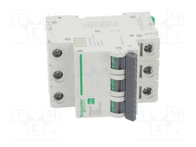 SCHNEIDER ELECTRIC Easy9 Pro Interruptor magnetotérmico 20A 3P 6kA