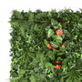 Faura Jardín Vertical Tropical 1 x 1 m Interior Exterior Aspecto Frondoso Fácil de Cortar y Customizar Tratamiento Anti-UV