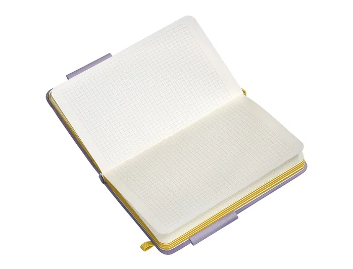 Antartik Cuaderno A6 Tapa Dura Hojas Cuadriculadas Morado y Amarillo 100 Hojas 80gr FSC Antartik Cuaderno A6 Tapa Dura Hojas Cuadriculadas Morado y Amarillo 100 Hojas 80gr FSC