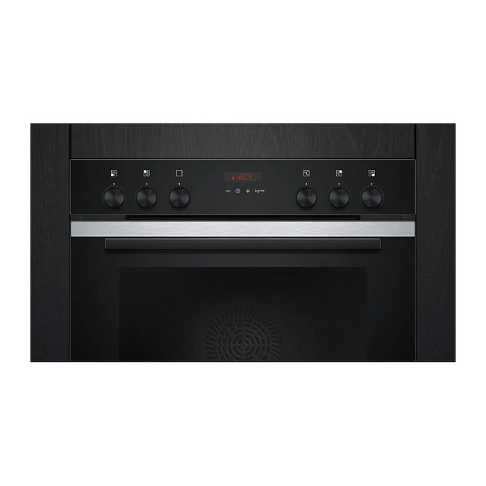 Siemens iQ300 Conjunto de Placa de Cocción Cerámica 4 Zonas y Horno Eléctrico 71L Pirolítico