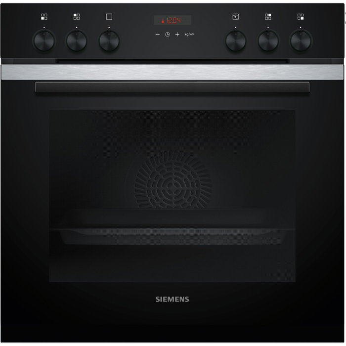 Siemens iQ300 HE273ABS3 + EA64RGNA1E Placa Cerámica 4 Zonas y Horno Eléctrico 71L Negro