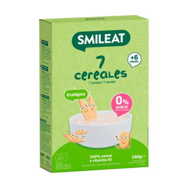 SMILEAT Papilla de 7 cereales ecológica (200g)