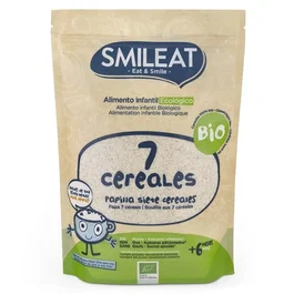 SMILEAT Papillas de 7 Cereales Ecológica (200g)