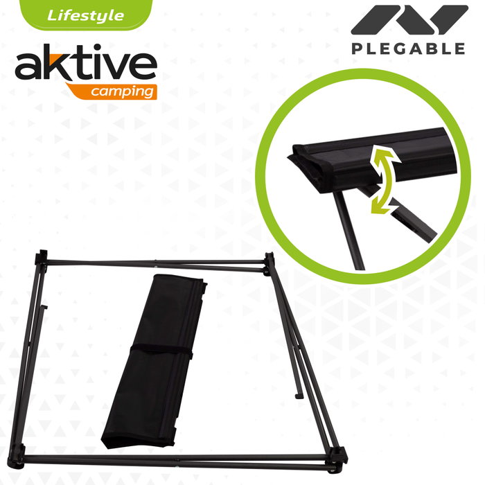 Aktive Mesa plegable textil para camping