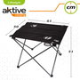 Aktive Mesa plegable textil para camping