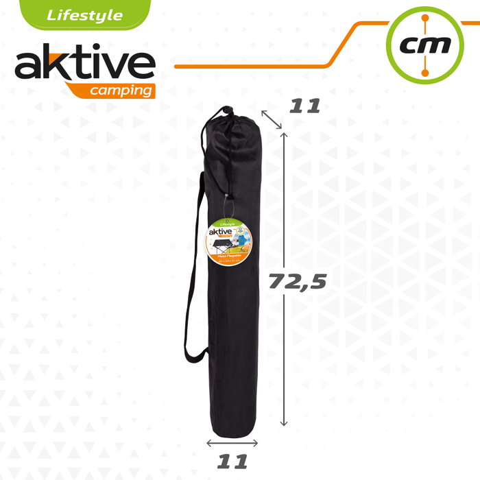 Aktive Mesa plegable textil para camping