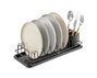 Quttin Escurreplatos Metal con Bandeja Black