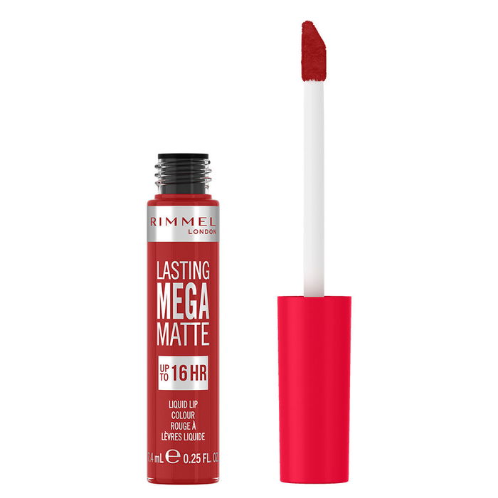 Rimmel London Pintalabios Líquido Lasting Mega Matte #500 Fire Starter 7.4 ml
