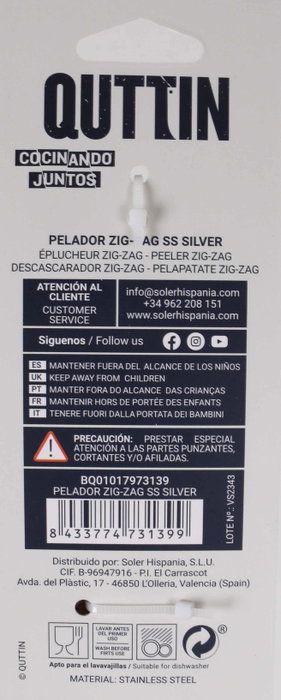 Quttin Pelador Zig-Zag SS Silver
