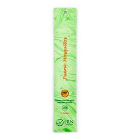 Auroshikha Incienso 100% Natural Repelente Antimosquitos Neem Citronela 15 Varillas