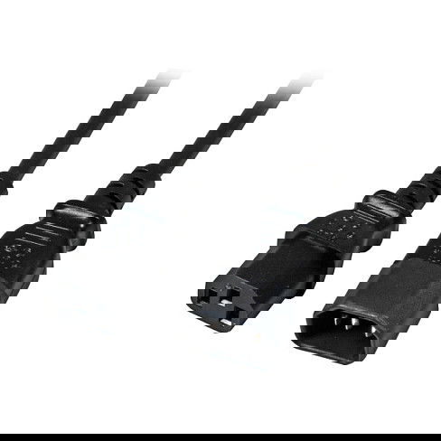 EFB Elektronik EK503.1 Cable Alimentación IEC C14 Macho a C13 Hembra, 1 m, Negro, para Equipos de Refrigeración (Kaltgeräteverlängerung) EFB Elektronik EK503.1 Cable Alimentación IEC C14 Macho a C13 Hembra, 1 m, Negro, para Equipos de Refrigeración (Kaltgeräteverlängerung)