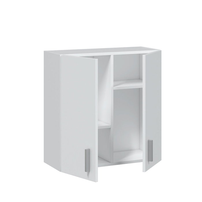 Forés/Arkit Armario multiusos para colgar 2 puertas blanco