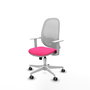 PIQUERAS Y CRESPO Silla de oficina Cilanco Rosa y Blanco