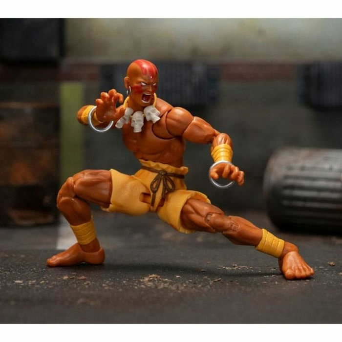 Jada Figura Dhalsim Articulada 15 cm con Accesorios Intercambiables