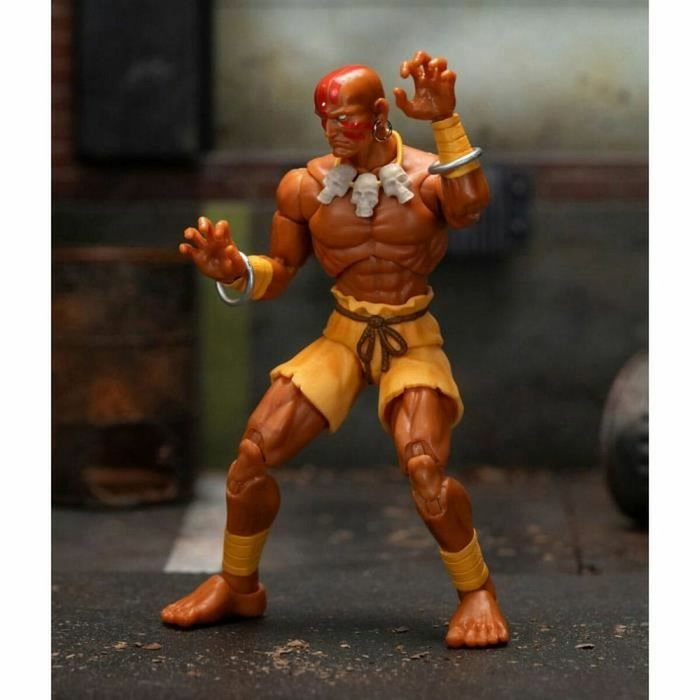 Jada Figura Dhalsim Articulada 15 cm con Accesorios Intercambiables