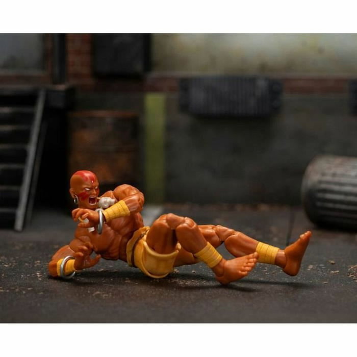 Jada Figura Dhalsim Articulada 15 cm con Accesorios Intercambiables