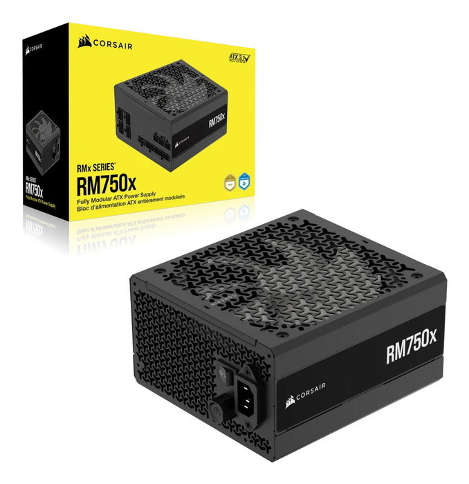 Corsair RM750x Serie RMx 750W 80+ Gold Totalmente Modular Black Corsair RM750x Serie RMx 750W 80+ Gold Totalmente Modular Black
