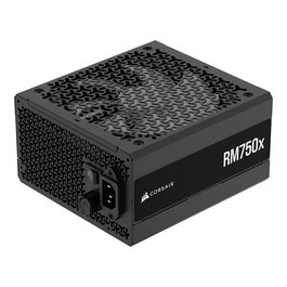 Corsair RM750x - Fuente de Alimentación 750W ATX 80 Plus Gold Certificada | Totalmente Modular | Ventilador de 140 mm | 10 Años Garantía