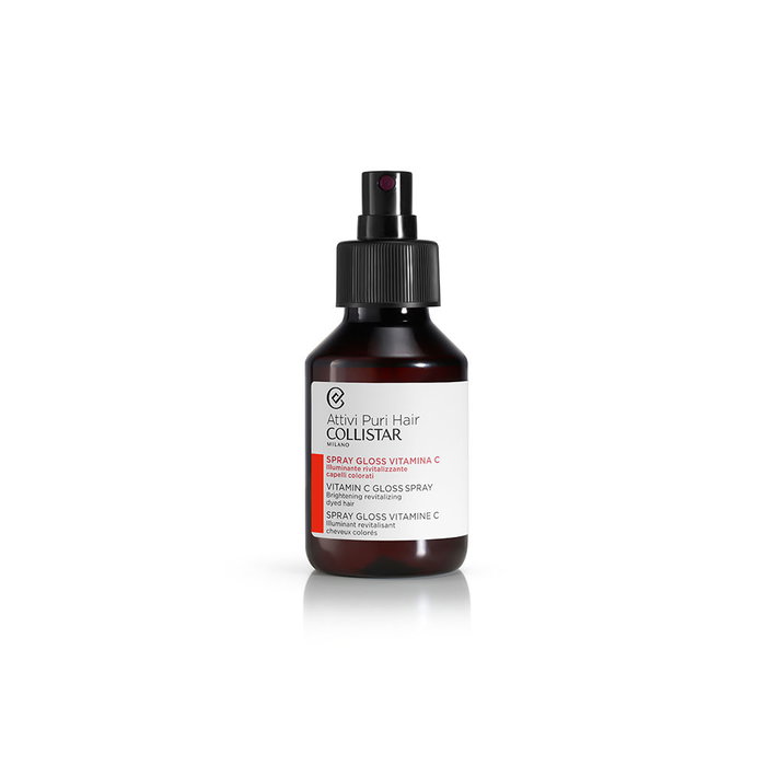 Collistar Spray Gloss con Vitamina C 100 ml - Revitaliza, Aumenta Brillo y Protege el Color del Cabello de Rayos UV - Vegano, Sin Sulfatos, Sin Aceites Minerales Collistar Spray Gloss con Vitamina C 100 ml - Revitaliza, Aumenta Brillo y Protege el Color del Cabello de Rayos UV - Vegano, Sin Sulfatos, Sin Aceites Minerales