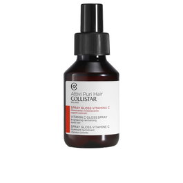 Collistar Spray Gloss con Vitamina C 100 ml - Revitaliza, Aumenta Brillo y Protege el Color del Cabello de Rayos UV - Vegano, Sin Sulfatos, Sin Aceites Minerales