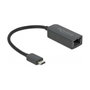 DeLOCK Adaptador USB Type-C a 2,5 Gigabit LAN RJ45 Negro